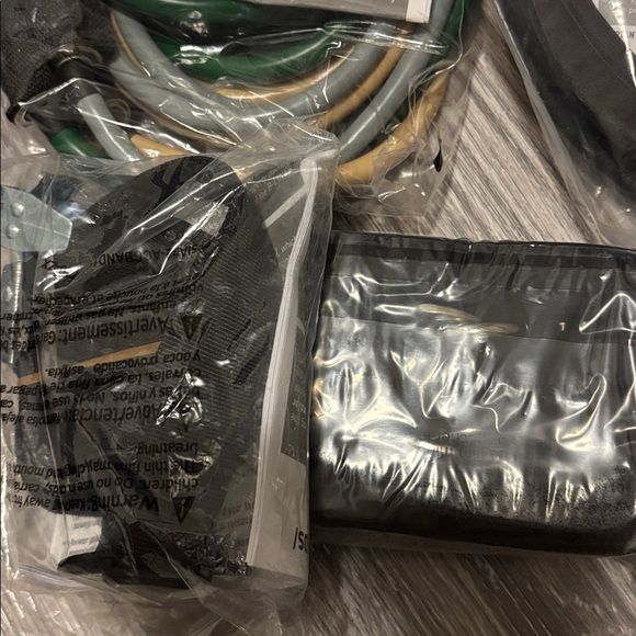 Beachbody Resistance Bands and Strength Slides - Black, Green, Yellow - Picture 2 of 2